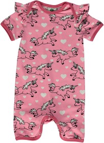 Bilde av Småfolk Bodysuit Enhörning (Rosa)
