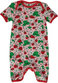 Bilde av Småfolk Bodysuit Jordgubb (Coral Blush)