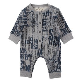 Bilde av Small Rags Playsuit Grey Melange