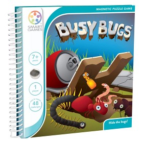 Bilde av Smart Games - Busy Bugs - magnetiskt resespel
