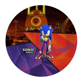 Bilde av Sonic the Hedgehog papptallerkene 8-pack