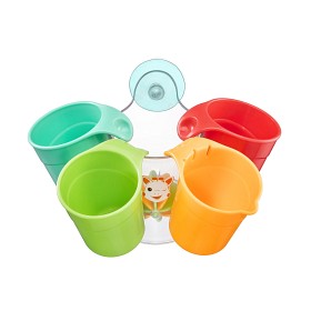 Bilde av Sophie La Girafe Badleketøy Funny Bath Cups