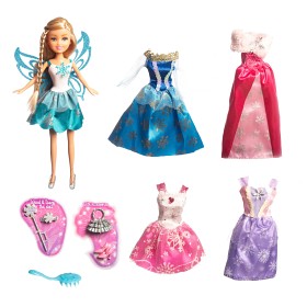 Bilde av Sparkle Girlz - Docka med extra kläder