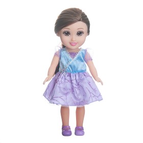 Bilde av Sparkle Girlz - Prinsessdocka 33 cm - blå/lila