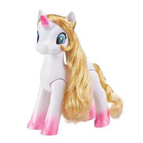 Bilde av Sparkle Girlz Unicorn Stylingdukke (Gul)