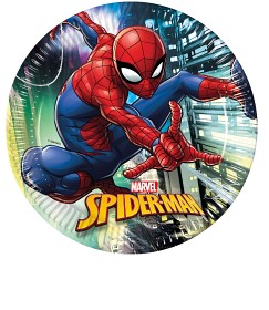 Bilde av Spiderman Papperstallrikar (8-pack)