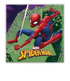 Bilde av Spiderman servietter 33x33cm 20 st