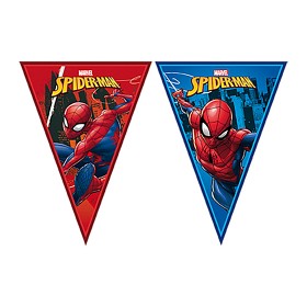 Bilde av Spiderman vimpelen 9 flaggor