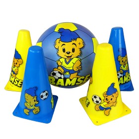 Bilde av SportMe Bamse Fotball med kjegler Sett