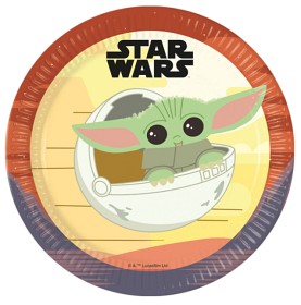 Bilde av Star Wars papptallerkenen (8-pack) 