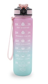 Bilde av Sthlm Hydra Bottle 1 L (Lyserosa/Lyseblå)