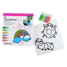 Bilde av Sticker Art Junior Rainbow