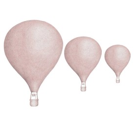 Bilde av Stickstay Väggdekaler Ballonger (Rosa)