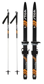 Bilde av STIGA - Skidset Snowfling med plastbindning (100 cm)