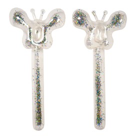 Bilde av Sunnylife Oppblåsbar Magic Wand Butterfly 2-Pack (Cotton Candy Glitter)