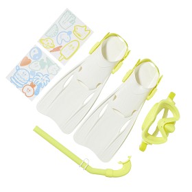 Bilde av Sunnylife Kids Snorkelsett Medium Havet (Gul)