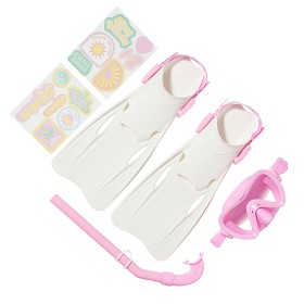 Bilde av Sunnylife Kids Snorkelsett Medium Sommer (Sorbet/Rosa)