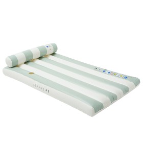 Bilde av Sunnylife Luxe luftmadrass Lilo (grønn stripe)