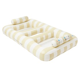 Bilde av Sunnylife Luxe Twin Flytende  Hammock (Mango Bay/Soft Mustard)