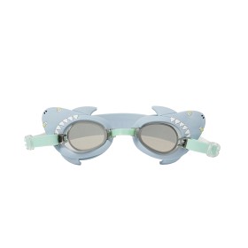 Bilde av Sunnylife Mini Sunnylife Mini Svømmebriller Salty the Shark (Aqua)