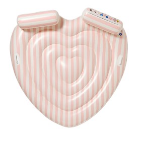 Bilde av Sunnylife Stole My Heart luftmadrass dobbel (Pink Stripe)