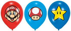 Bilde av Super Mario Ballonger 6 st