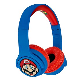 Bilde av SUPER MARIO Hörlur Junior Bluetooth blå mario