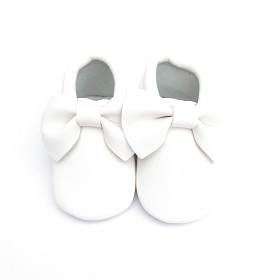 Bilde av Sweethearts Moccasin Rosett (Vit)