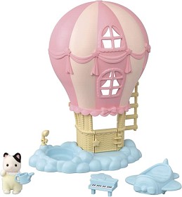 Bilde av Sylvanian Families 5527 Babys ballonglekehus med figur