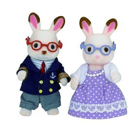 Bilde av Sylvanian Families - Farmor och Farfar Chokladkanin