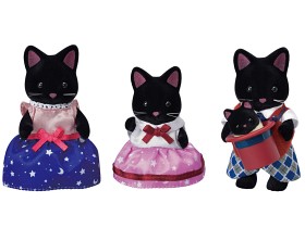 Bilde av Sylvanian Families Familjen svarta katt