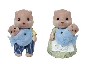 Bilde av Sylvanian Families - Familjen Utter Plask