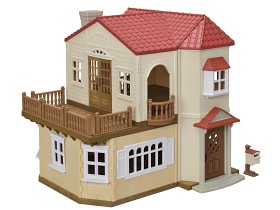 Bilde av Sylvanian Families Stor villa med hemmelig loft