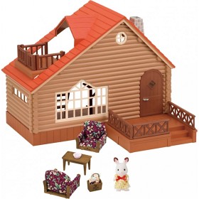 Bilde av Sylvanian Families - Gift Set - Timmerstuga + Chokladkanin Syster
