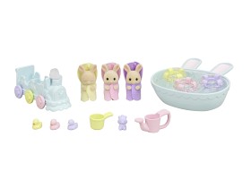 Bilde av Sylvanian Families Trillingbabyenes Badepakke