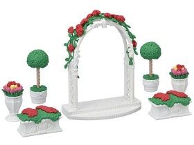 Bilde av Sylvanian Families Town Trädgårdsset med blomstervalv