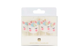 Bilde av Talking Tables Tårtljus 5-pack (Enhörning)