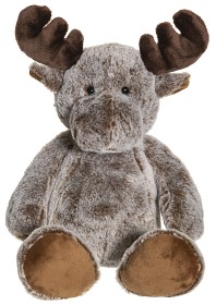 Bilde av Teddykompaniet Älg 35 cm (Kastanj)