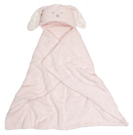 Bilde av Teddykompaniet Babycape Frotté Kanin (Rosa)