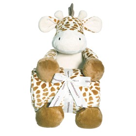 Bilde av Teddykompaniet Diinglisar med filt (Giraff)