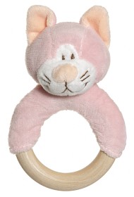 Bilde av Teddykompaniet Diinglisar Skallra med träring (Katt)