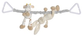 Bilde av Teddykompaniet Diinglisar Vagnhänge (Kanin och Ko)