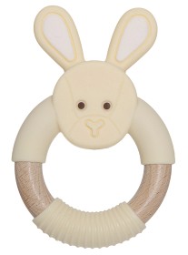 Bilde av Teddykompaniet Diinglisar Wild Silikon Bitring (Kanin)