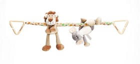 Bilde av Teddykompaniet Diinglisar Wild Vagnhänge (Lejon och Elefant)