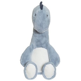 Bilde av Teddykompaniet Dino med kordfløyelstoff 80 cm (Blå)