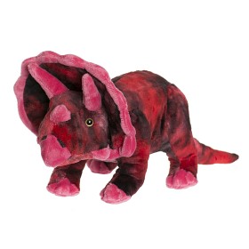 Bilde av Teddykompaniet Dino Triceratops 40 cm (Röd)