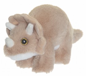 Bilde av Teddykompaniet Dino Triceratops 25 cm (Aprikos)
