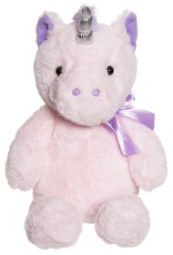 Bilde av Teddykompaniet Enhörning med rosett 35 cm (Rosa)