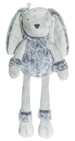 Bilde av Teddykompaniet Fluffisar Iris Kanin 38 cm (Grå)