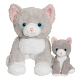 Bilde av Teddykompaniet Katten Tuva med unge